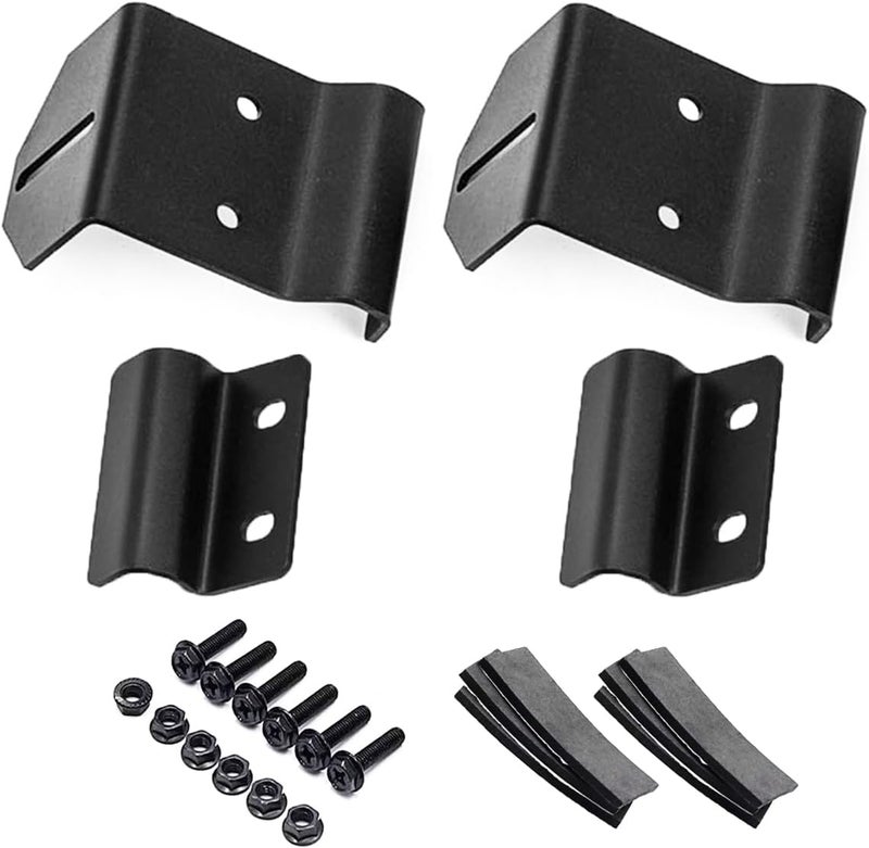 DarSeity Front Upper Windshield Pro-fit Cage 50 inch Curved Straight Light Bar Mount Bracket for Polaris Ranger 500 570 Crew XP 900 1000 - Image 1